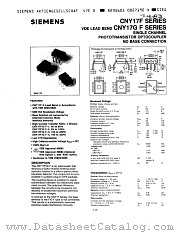 CNY17FG datasheet pdf Siemens