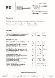 FC33 datasheet pdf Siemens