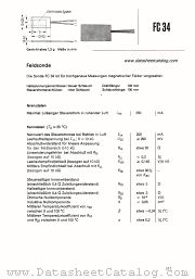 FC34 datasheet pdf Siemens