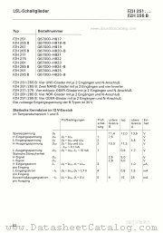 FZH285B datasheet pdf Siemens