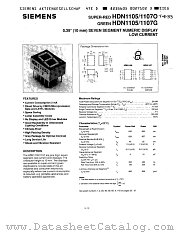 HDN1105 datasheet pdf Siemens