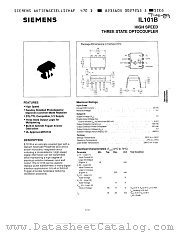 IL101B datasheet pdf Siemens