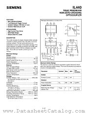IL440 datasheet pdf Siemens