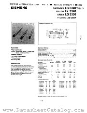 LG3340-N datasheet pdf Siemens