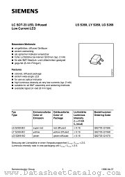 LGS269-BO datasheet pdf Siemens