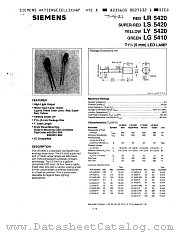 LG5410 datasheet pdf Siemens