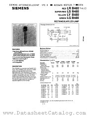 LRB4801111 datasheet pdf Siemens