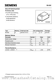 Q62702-A1214 datasheet pdf Siemens