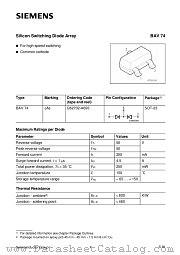 Q62702-A693 datasheet pdf Siemens