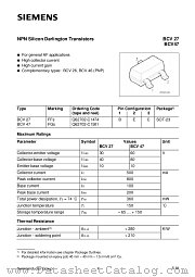 Q62702-C1501 datasheet pdf Siemens