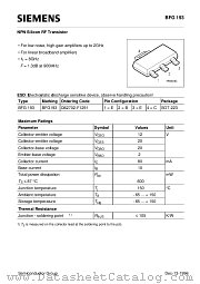 Q62702-F1291 datasheet pdf Siemens
