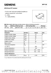 Q62702-F1396 datasheet pdf Siemens