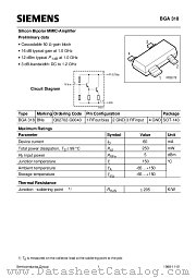 BGA318 datasheet pdf Siemens
