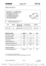 Q62703-F97 datasheet pdf Siemens