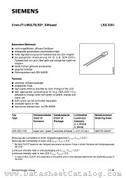 LSG3351 datasheet pdf Siemens