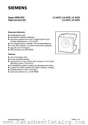 LSA672-N datasheet pdf Siemens