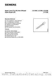 LO3336-T datasheet pdf Siemens
