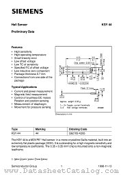 KSY44 datasheet pdf Siemens