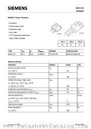 BUZ111S datasheet pdf Siemens