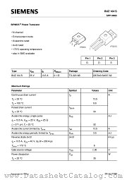 BUZ104S datasheet pdf Siemens