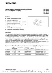 DL-340M datasheet pdf Siemens