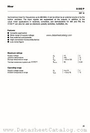 S042P datasheet pdf Siemens