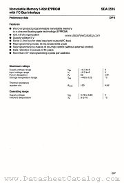 SDA2516 datasheet pdf Siemens