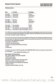 SLE5002 datasheet pdf Siemens