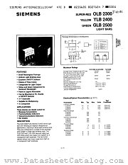 GLB2500 datasheet pdf Siemens