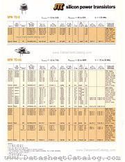 MJ2249 datasheet pdf Silicon Transistor Corporation