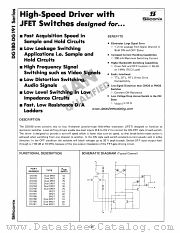 DG186 datasheet pdf Siliconix