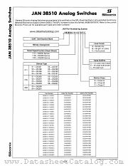 JAN38510/11106BCC datasheet pdf Siliconix
