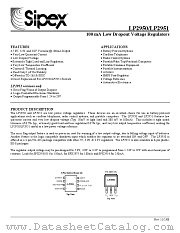 LP2950AT-3.0 datasheet pdf Sipex Corporation