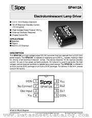 SP4412ACN datasheet pdf Sipex Corporation