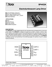 SP4422AUEB datasheet pdf Sipex Corporation