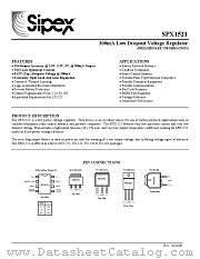 SPX1521 datasheet pdf Sipex Corporation