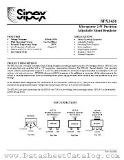 SPX3431AM1 datasheet pdf Sipex Corporation