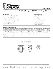 SPX4041 datasheet pdf Sipex Corporation