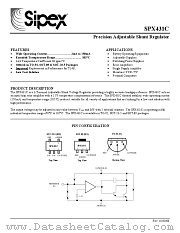 SPX431CM5 datasheet pdf Sipex Corporation