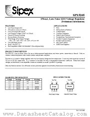 SPX5205M5-3.0 datasheet pdf Sipex Corporation