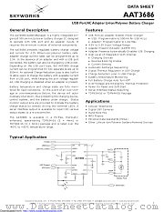 AAT3686IXN-4.2-T1 datasheet pdf Skyworks Solutions