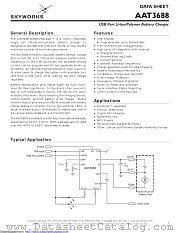 AAT3688IWP-4.2-T1 datasheet pdf Skyworks Solutions