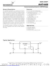 AAT4608IGV-T1 datasheet pdf Skyworks Solutions