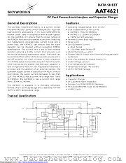AAT4621 datasheet pdf Skyworks Solutions