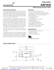 AAT4626 datasheet pdf Skyworks Solutions