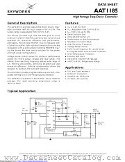 AAT1185ITO-0.6-T1 datasheet pdf Skyworks Solutions