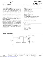 AAT2120IES-0.6-T1 datasheet pdf Skyworks Solutions