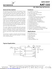 AAT1232IRN-T1 datasheet pdf Skyworks Solutions