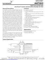AAT2842IBJ-EE-T1 datasheet pdf Skyworks Solutions