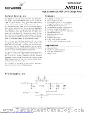 AAT3172 datasheet pdf Skyworks Solutions